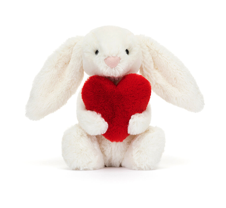 Bashful Bunny with Heart Little