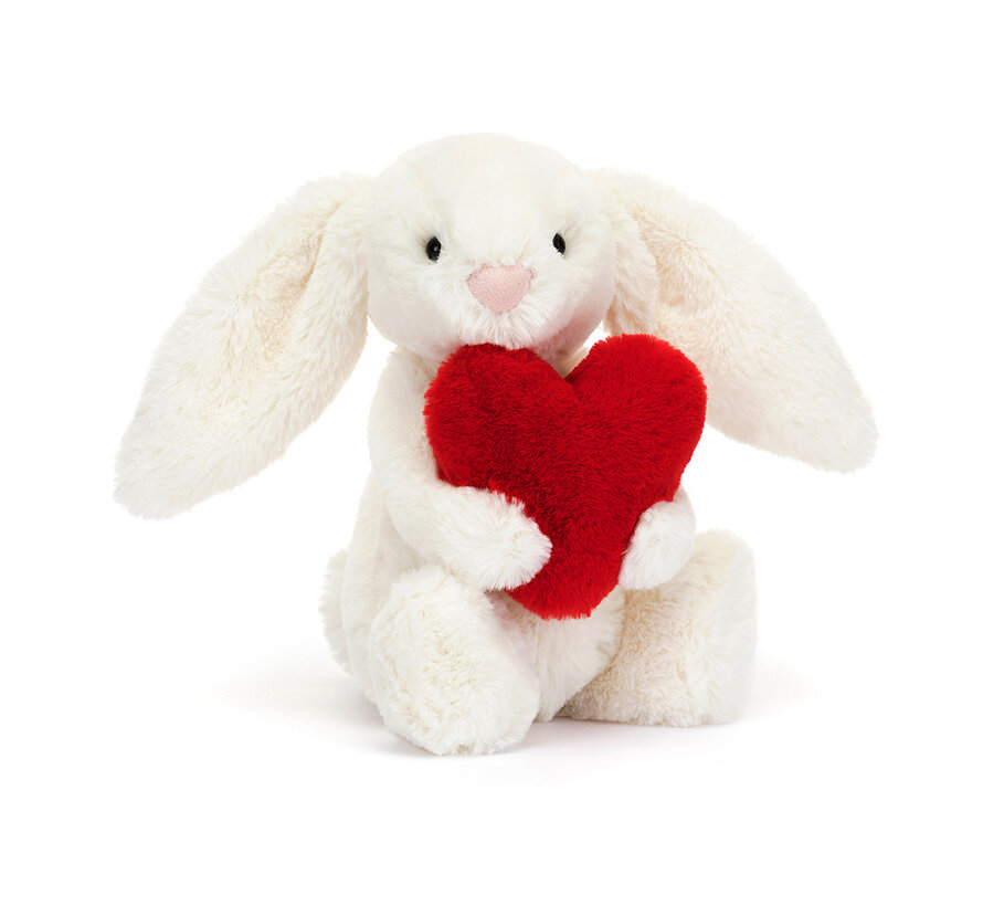 Bashful Bunny with Heart Little