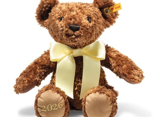 Steiff Cosy Year bear 2026, light brown