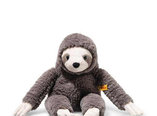Steiff Knuffel Luiaard Sanny Lichgrijs 35 cm