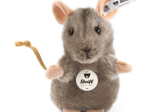 Steiff Piff mouse, light grey