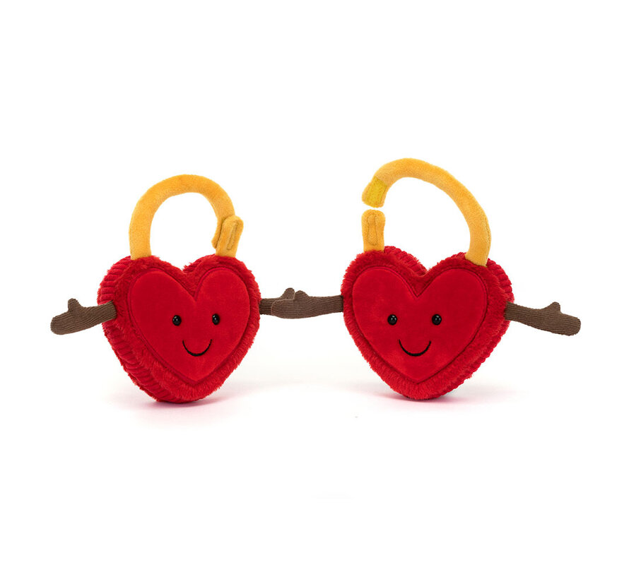 Knuffel Amuseables Val & Tina Love Locks 22 cm