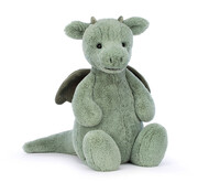 Jellycat Soft Toy Bashful Dragon Really Big