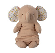 Maileg Knuffelolifant Safari Friends Medium Powder