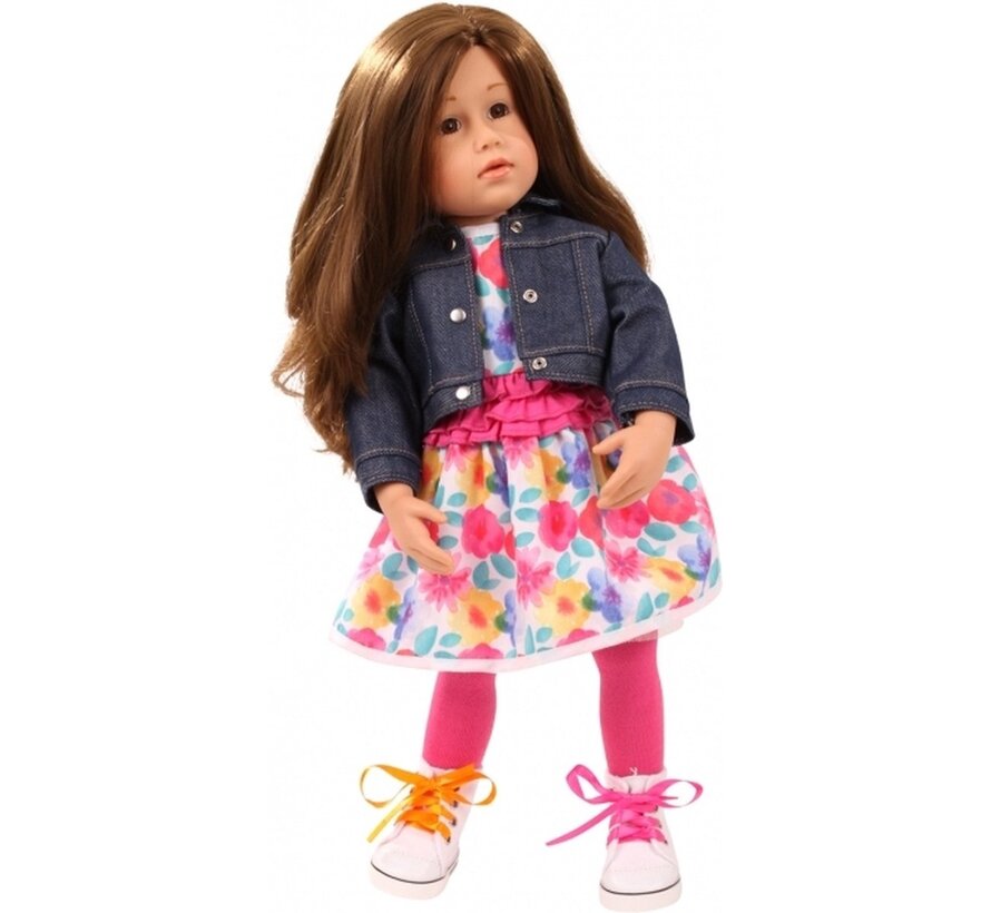 Boutique, combi "Blumenfroh", staanpoppen 45-50 cm (inhoud: 5-delig)