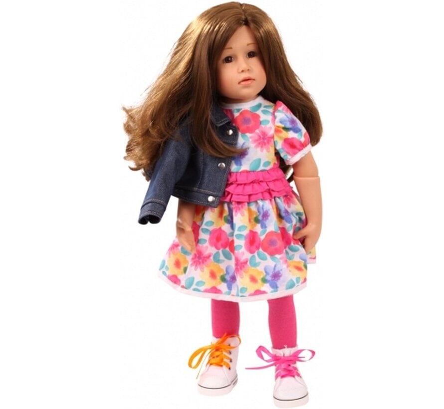 Boutique, combi "Blumenfroh", staanpoppen 45-50 cm (inhoud: 5-delig)