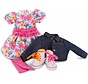 Boutique, combi "Blumenfroh", staanpoppen 45-50 cm (inhoud: 5-delig)