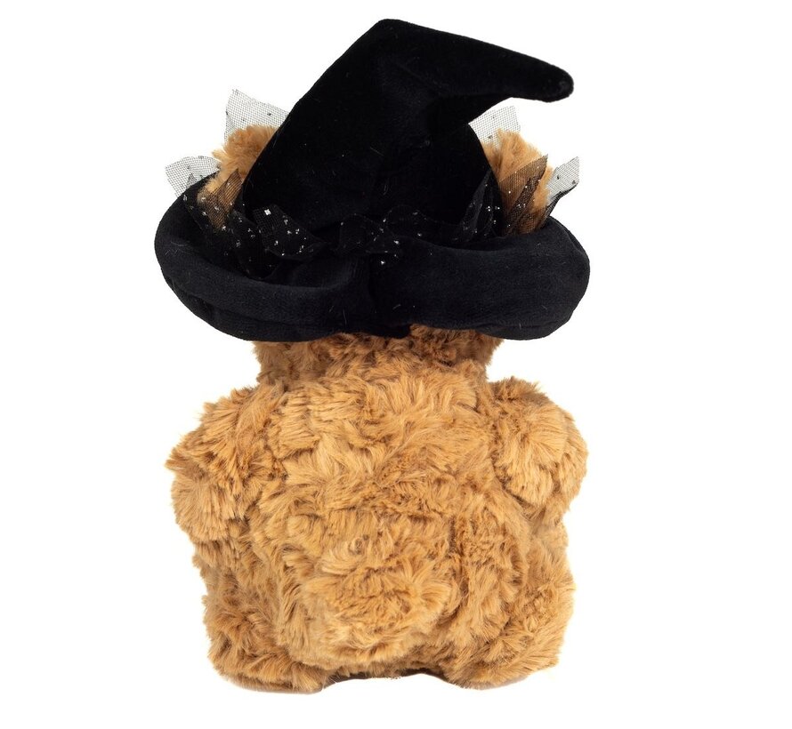 Cuddly Halloween Teddy Bear with Ghost 20cm