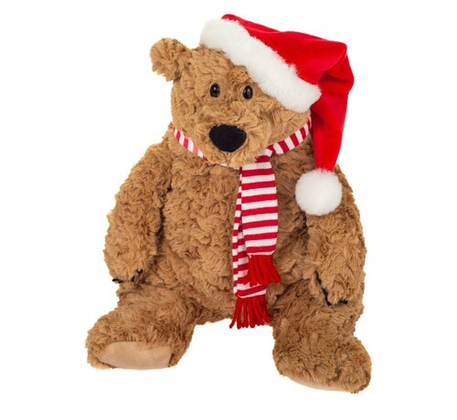 Hermann Teddy Knuffel Bruine Beer Howard Kersteditie 34cm