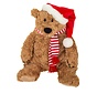 Knuffel Bruine Beer Howard Kersteditie 34cm