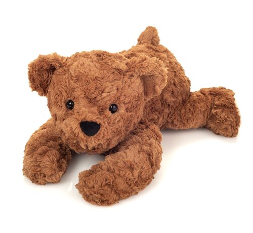 Hermann Teddy Cuddly Teddy Bear Brown Lying 40cm