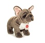 Cuddly French Bulldog Standing Gray 30cm