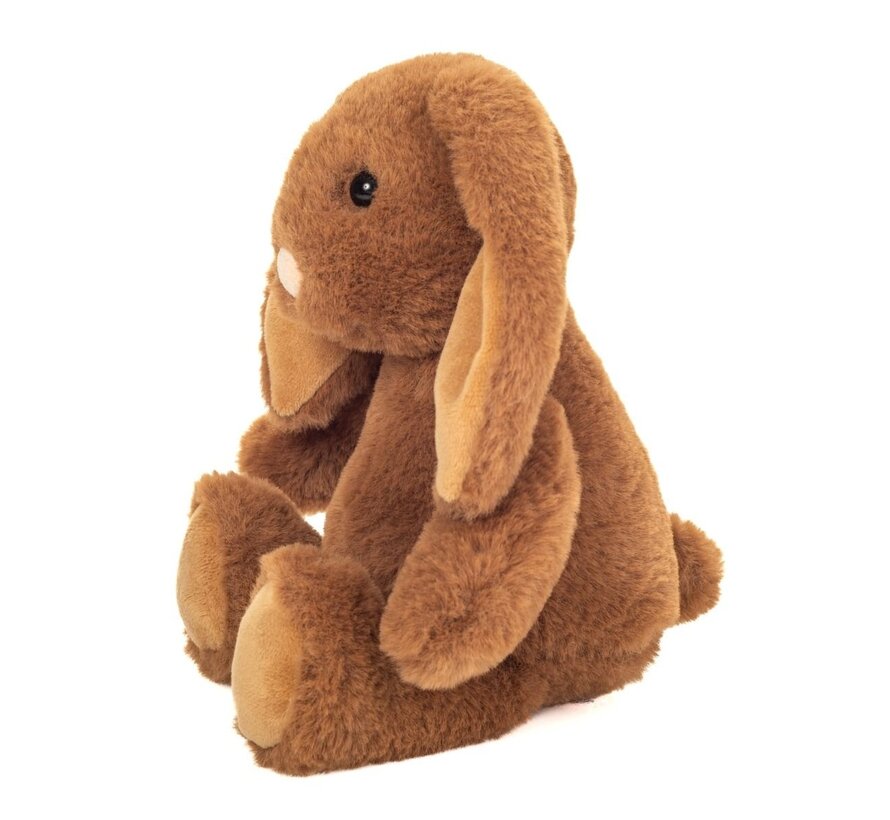 Knuffel Haas Cara Donkerbruin 25cm