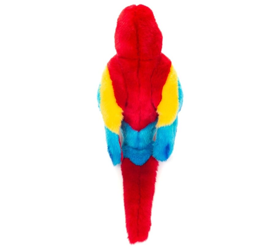 Cuddly Parrot Scarlet Macaw Red 27cm