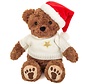 Knuffel Kerst Teddy Beer met Trui 30cm