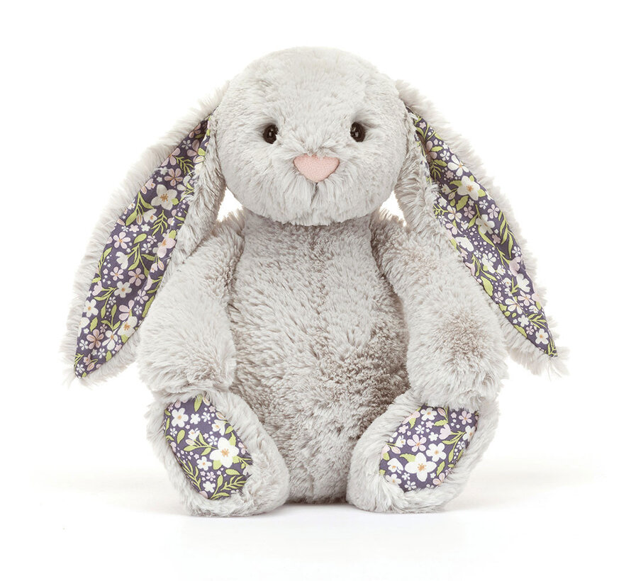 Knuffel Blossom Silver Bunny Bloom