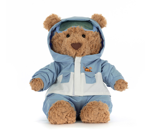 Jellycat Knuffel Bartholomew Bear Snow Suit