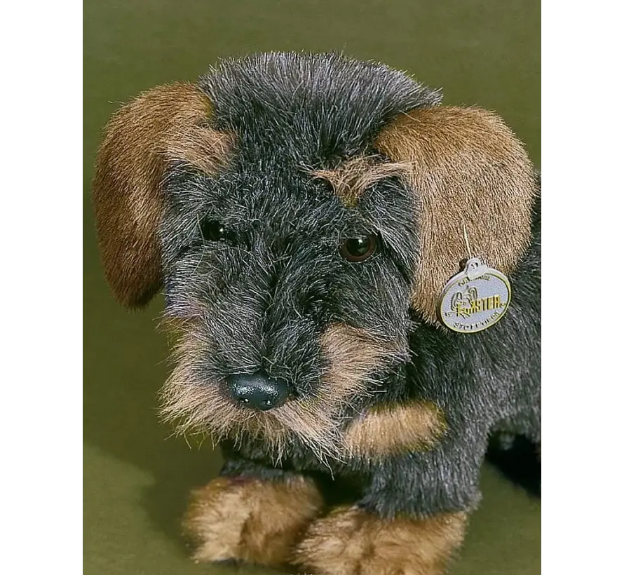 Knuffel Teckel Zittend 32cm