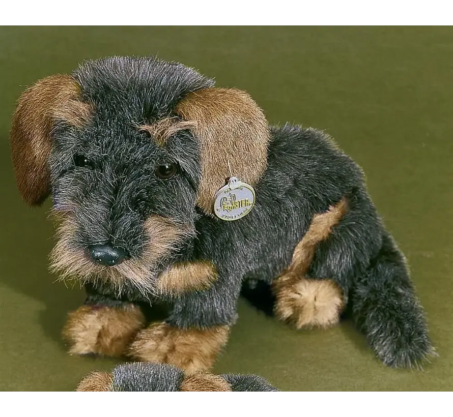 Knuffel Teckel Zittend 32cm