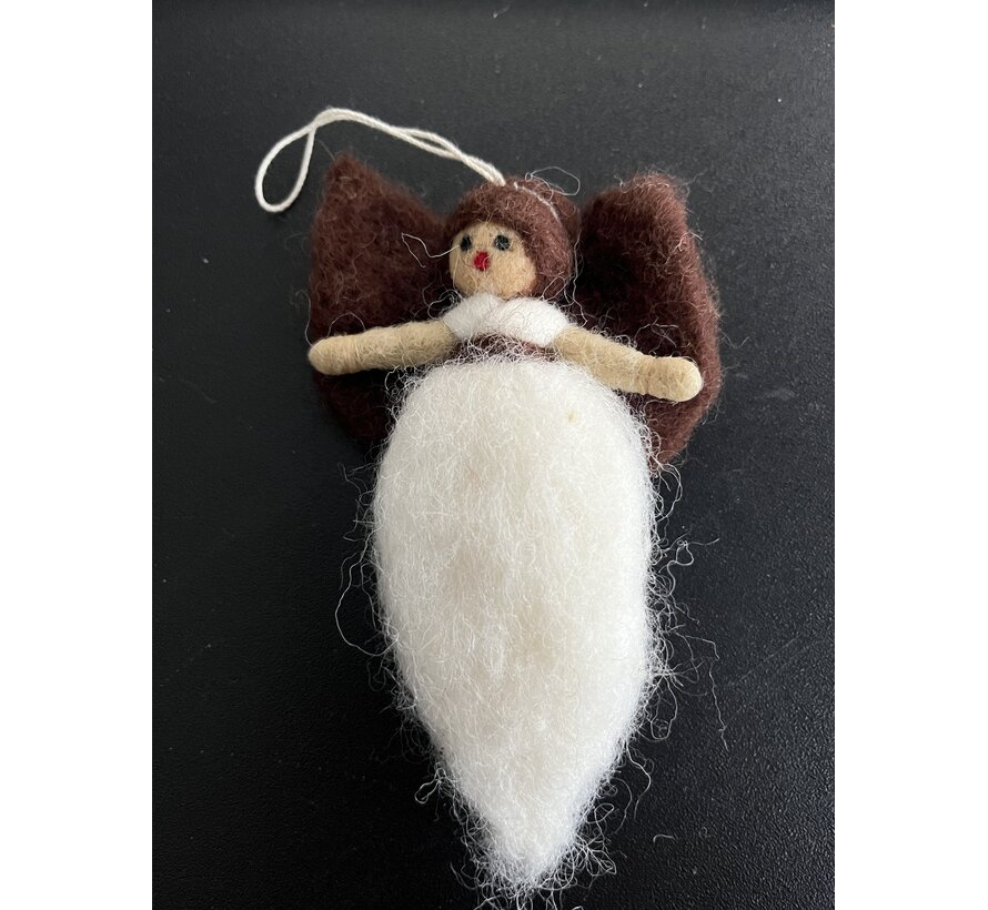 KERST Hanger Engel Wit