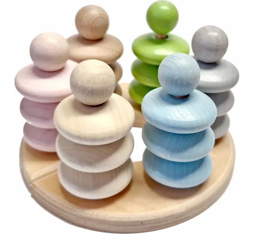 Stapelspel Nature Hout