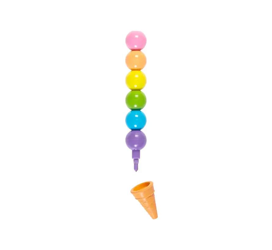 Regenboog Krijtjes met Gum