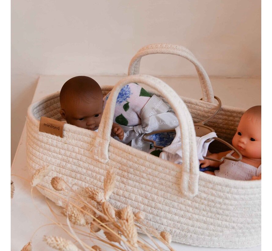 Poppendraagmand Draagwieg Katoen