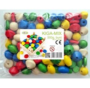 Hess Houten Kralen Set 500gr