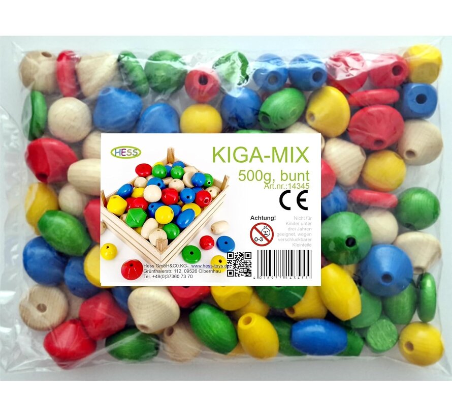 Houten Kralen Set 500gr