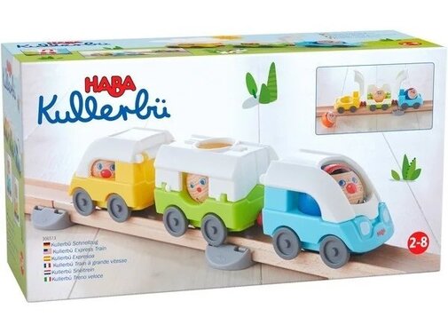 Haba Kullerbü Knikkerbaan - Sneltrein