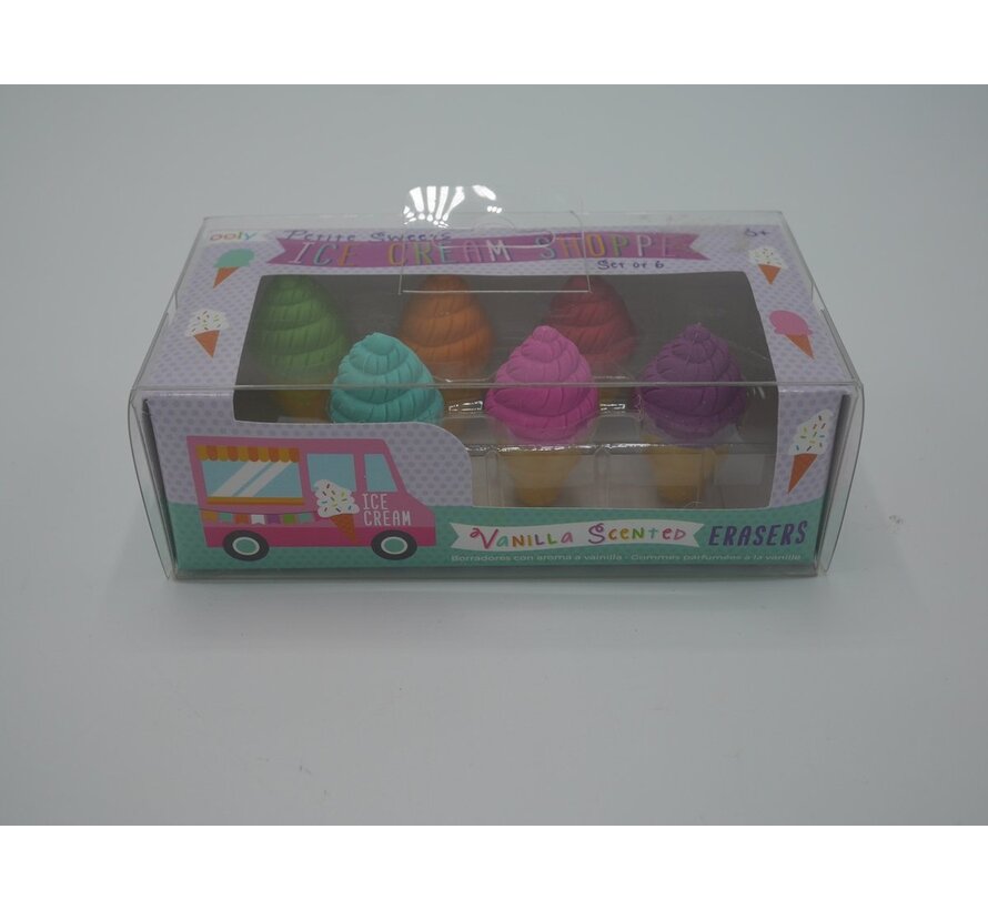 Gummen met Geur Kleine IJsjes set 6-delig