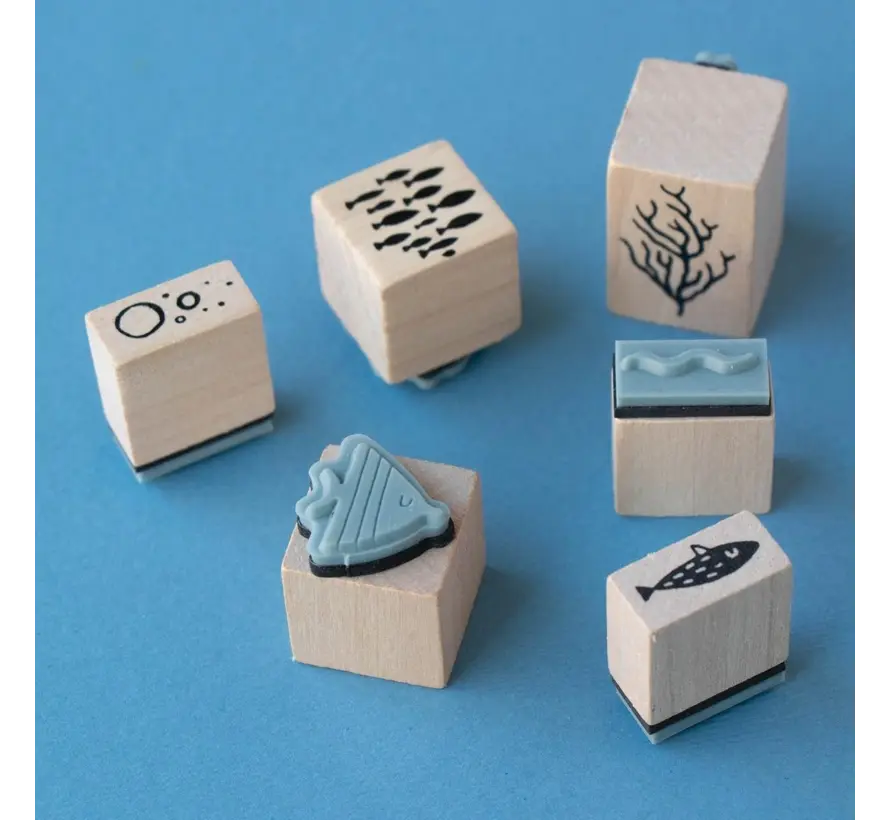 Activities Calm Stamps Sea