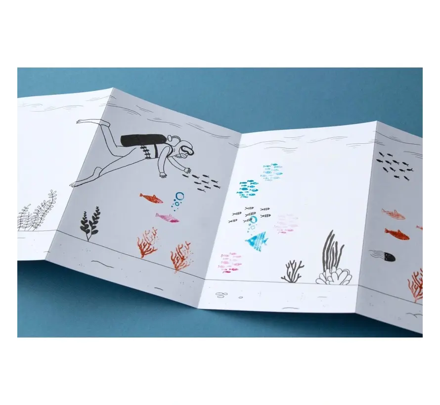 Activities Calm Stamps Sea