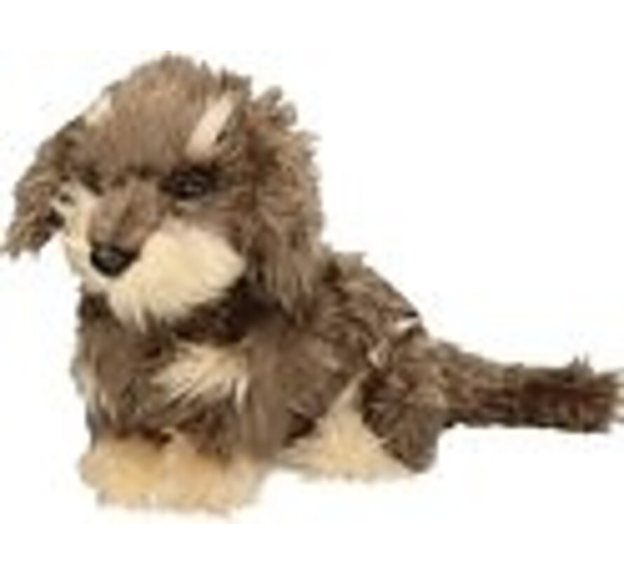 Knuffel Ruwharige Teckel Zottel groot 45cm