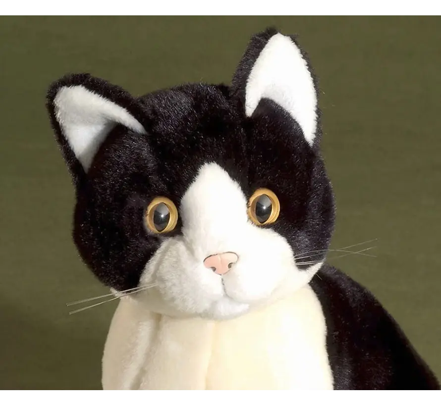 Knuffel Kat Zittend groot 30cm