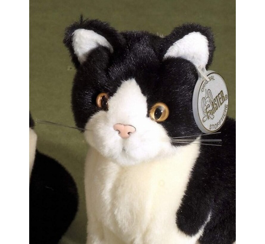 Knuffel Kat Zittend klein 20cm