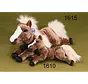 Knuffel Paard Liggend groot 43cm