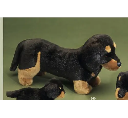 Förster Knuffel Kortharige Teckel groot 42cm