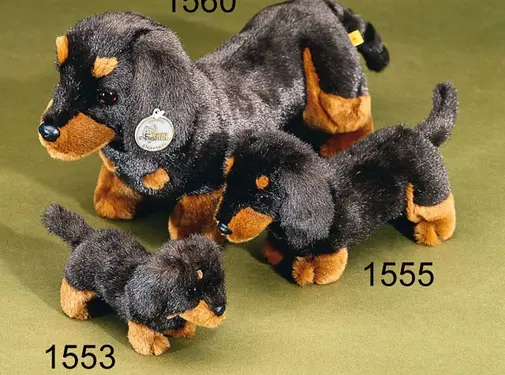 Förster Knuffel Kortharige Teckel klein 26cm