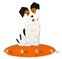 Kapstok Hond Billy Hout
