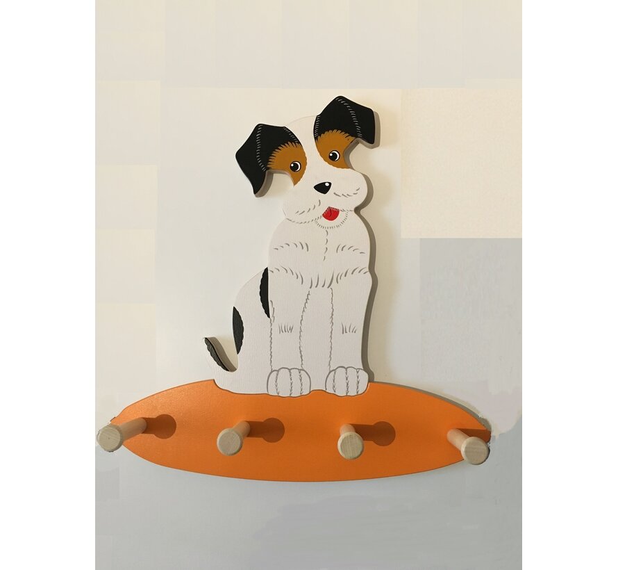 Kapstok Hond Billy Hout