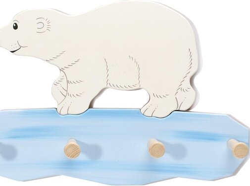 Weizenkorn Kapstok IJsbeer Björn Hout