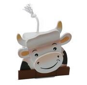 Weizenkorn Spaarpot 3D Koe Hout