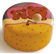 Weizenkorn Muziekdoos Beer Hout