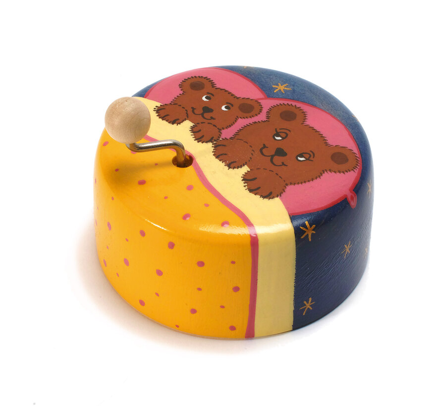 Muziekdoos Beer Hout