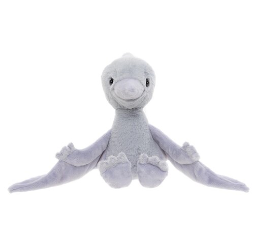 Charlie Bears Knuffel Wings Pterodactyl Cloudy Grey L 36 cm