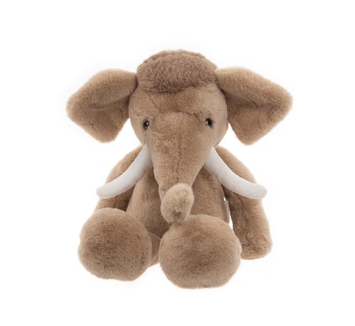 Charlie Bears Knuffel Wally Mammoth Oatmeal Brown L 39 cm