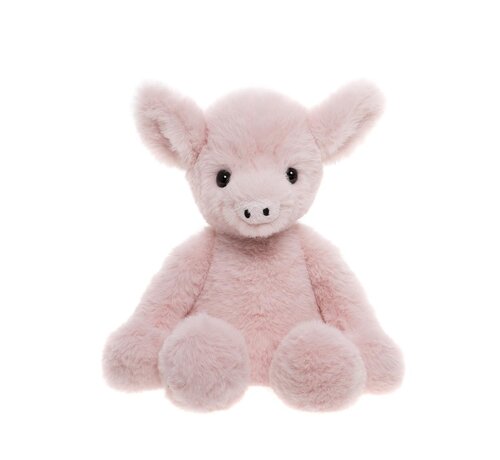 Charlie Bears Knuffel Truffles Piglet Bubblegum Pink M 25 cm
