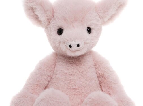 Charlie Bears Knuffel Truffles Piglet Bubblegum Pink M 25 cm