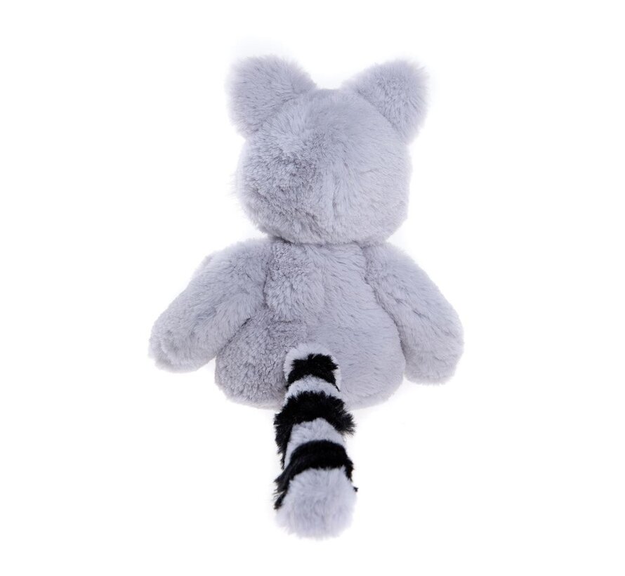 Knuffel Riley Raccoon Cloudy Grey M 24 cm